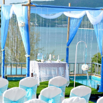 aquamarine wedding decoration